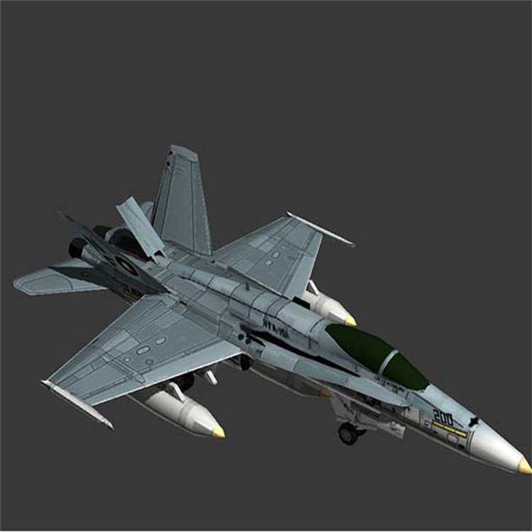定安3D舰载战斗机模型