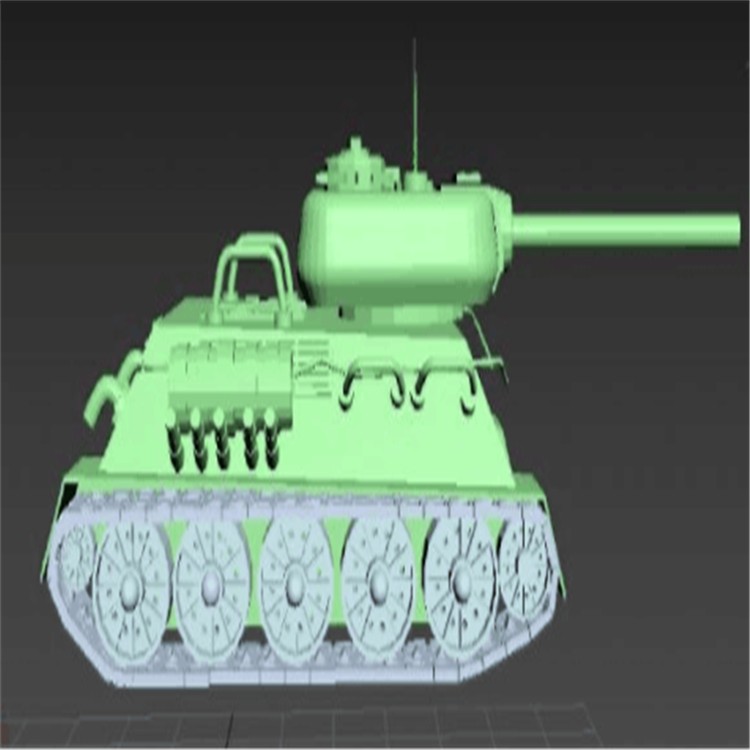 定安充气军用坦克模型